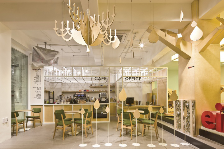 Eibe cafe儿童咖啡馆空间设计