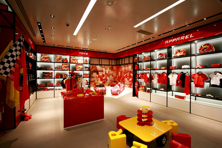 意大利马拉内罗Ferrari法拉利零售专卖店设计