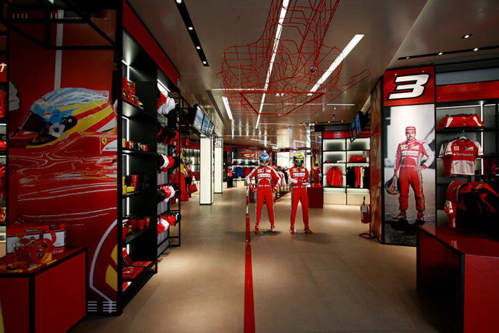 意大利马拉内罗Ferrari法拉利零售专卖店设计