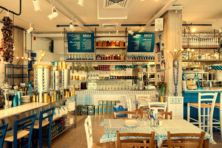 GRECO Greek餐厅创意空间设计