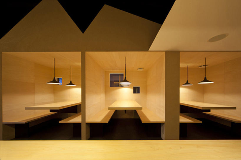 shyo ryu ken日本连锁拉面馆的空间设计