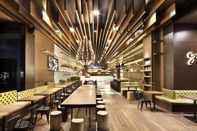 Gaga鲜语餐厅空间设计