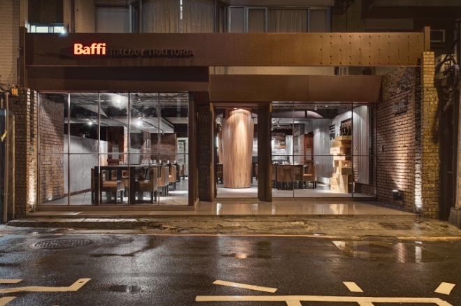 Baffi意大利饮食店空间设计